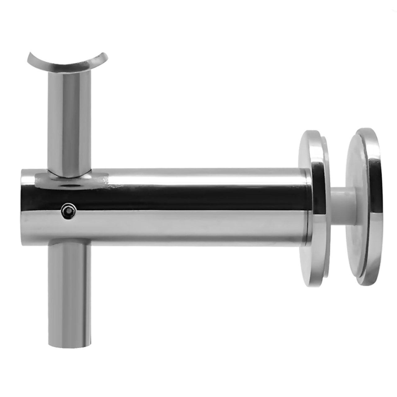 Handrail Bracket Pipe Holder For Glass Railings Tube Handrail Support Balustrade Fittings